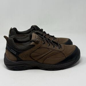 New Balance 955 GoreTex Shoes Mens 10.5 Brown Nubuck Leather Waterproof Sneakers
